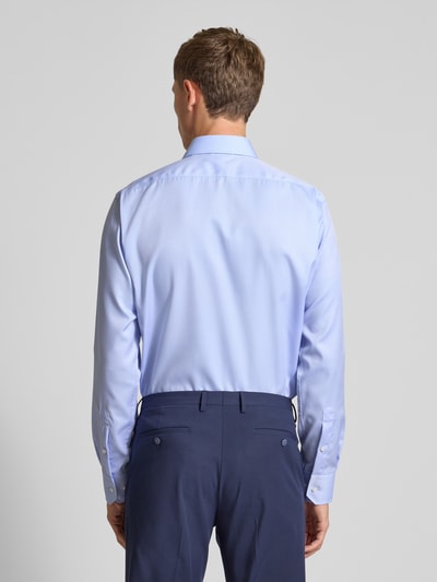BOSS Koszula biznesowa o kroju regular fit z czystej bawełny model ‘JOE’ Błękitny 5