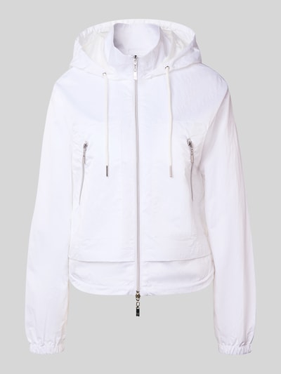 monari Kurtka z zamkiem błyskawicznym dwustronnym Złamany biały 2