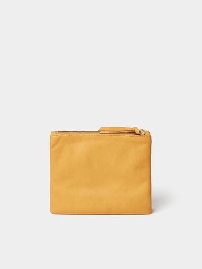 Closed Crossbody Bag mit Logo-Detail Senfgelb 6