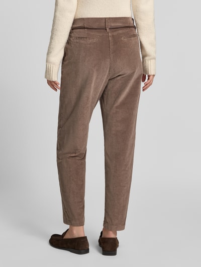 Raphaela By Brax Comfort Fit Weite Hose aus Baumwoll-Modal-Mix Modell 'Carrie' Taupe 5