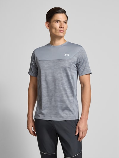 Under Armour Functioneel shirt met logo en ronde hals Middengrijs - 4