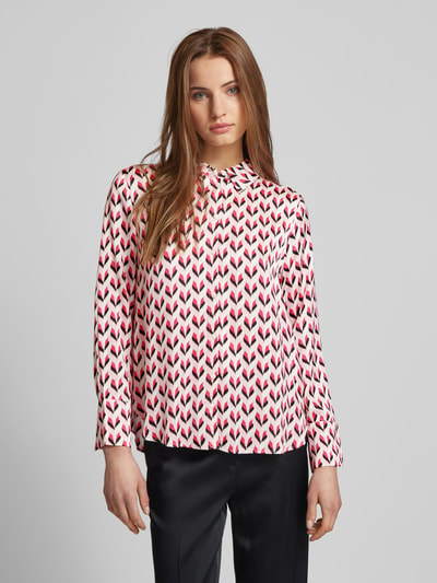 s.Oliver BLACK LABEL Overhemdblouse met knoopsluiting Wit - 4