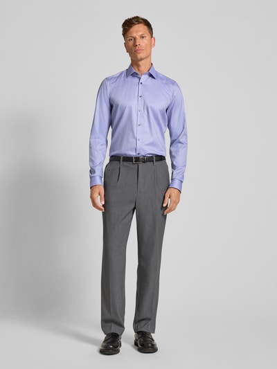 OLYMP Level Five Slim fit zakelijk overhemd met extra lange mouwen
 Lila - 1