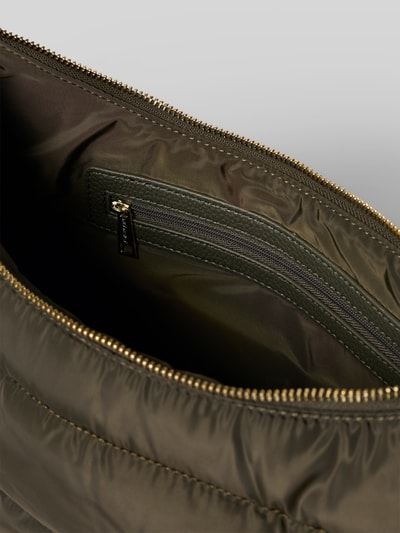 Hey Marly Handtas met labelapplicatie, model 'Lifetime Buddy' Donkergroen - 5