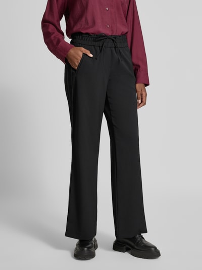 Brax Spodnie materiałowe z elastycznym pasem model ‘MAINE’ Czarny 4