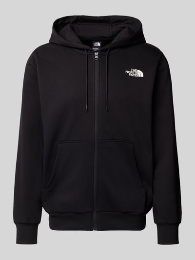 The North Face Sweatjacke mit Label-Stitching Black 2