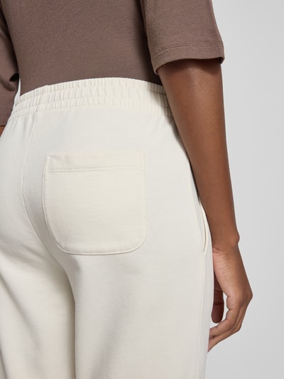Juvia Slim Fit Sweathose mit Tunnelzug Ecru 3