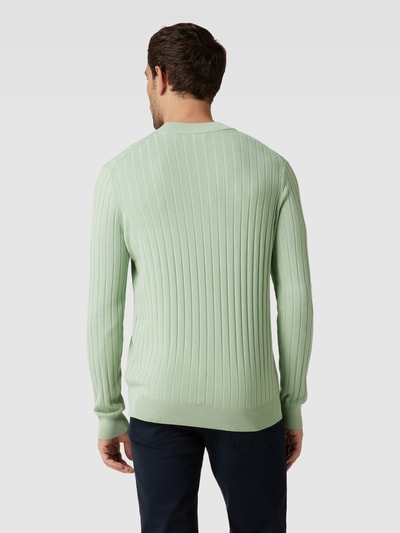 CINQUE Strickpullover mit Rundhalsausschnitt Modell 'Giano' Lind 5