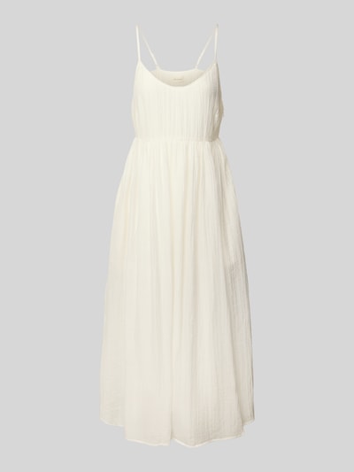 MSCH Copenhagen Midi-jurk met structuurmotief, model 'Amabel' Offwhite - 2