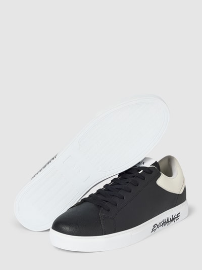 ARMANI EXCHANGE Sneaker mit Label-Schriftzug Black 4