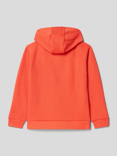 Lacoste Hoodie met labelpatch Rood - 3