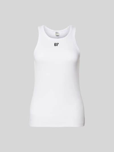 BAUM & PFERDGARTEN Tanktop mit Label-Print Weiss 2