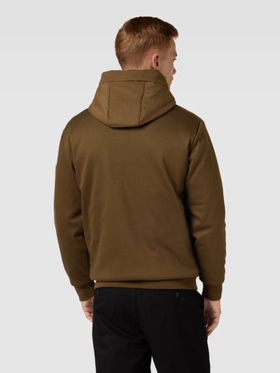 BOSS Sweatjacke mit Kapuze Modell 'Steele' Mittelbraun 5