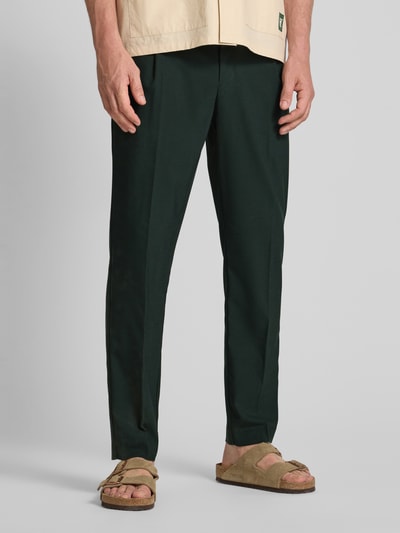 SELECTED HOMME Tapered Stoffhose mit Viskose Modell 'LEROY' Dunkelgruen 4