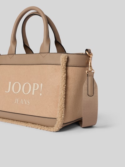 JOOP! Jeans Handbag mit Logo-Print Modell 'Yvette' Beige 3
