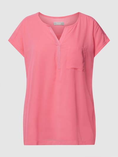 Fransa Blouseshirt met borstzak, model 'ZAWOV' Roze - 2