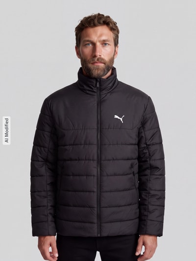 PUMA Performance Regular Fit Steppjacke mit Logo-Print Black 4