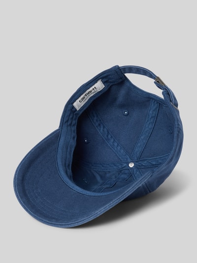 Carhartt Work In Progress Basecap aus reiner Baumwolle Modell 'Icon' Marine 2