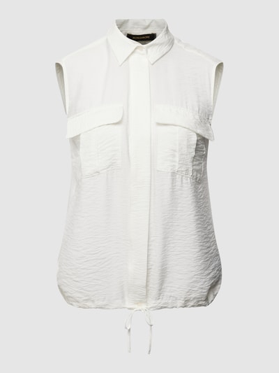 More & More Blouse met borstzakken Offwhite - 2