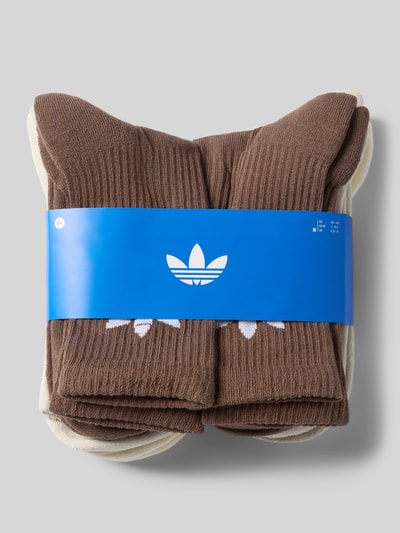 adidas Originals Socken aus Baumwoll-Mix im 6er-Pack Mittelbraun 3