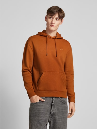 Blend Hoodie met capuchon, model 'Downton' Cognac - 4