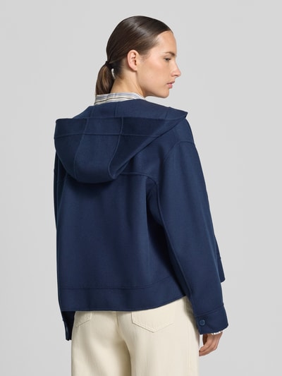 Weekend Max Mara regular fit wollen jacks met zijwaartse steekzakken model 'WKDRIDENTE' Marineblauw - 5