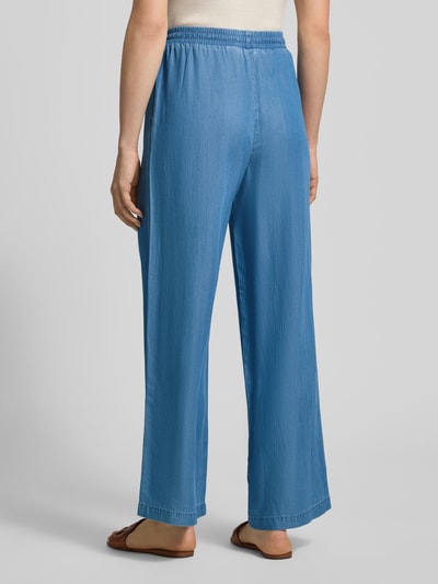 VERO MODA Wide Leg Hose aus Lyocell Modell 'BREE' Blau 5
