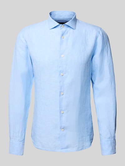 Matinique Regular Fit Freizeithemd aus reinem Leinen Modell 'Marc' Hellblau 2