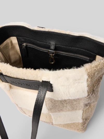 BOGNER Torba tote ze sztucznego futra Piaskowy 5