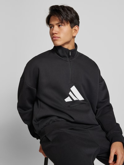 ADIDAS SPORTSWEAR Sweatshirt mit Logo-Print Black 3