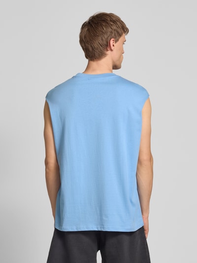 REVIEW Top z nadrukiem z logo Jasnoniebieski 5