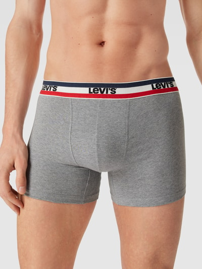 Levi's® Trunks mit elastischem Logo-Bund Blau 3