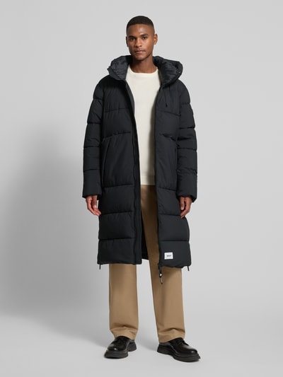 khujo Steppjacke mit Zweiwege-Reißverschluss Modell 'RIGO2' Black 1