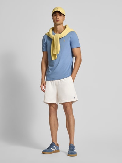 Polo Ralph Lauren Classic fit korte broek met elastische band Wit - 1