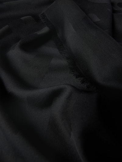 BOSS Schal aus Modal-Woll-Mix Modell 'MONYQUE' Black 2
