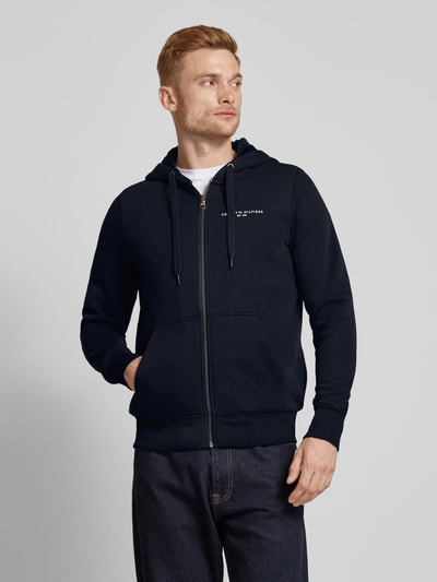 Tommy Hilfiger Regular Fit Sweatjacke mit Kapuze Marine 4