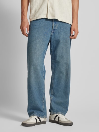 Jack & Jones Baggy Fit Jeans im 5-Pocket-Design Modell 'ALEX' Blau 4