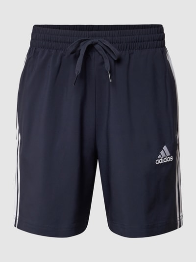 ADIDAS SPORTSWEAR Sweatshorts mit Logo-Streifen Marine 2