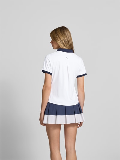 VARLEY Regular Fit Poloshirt mit Stretch-Anteil Weiss 5