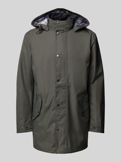 Barbour Functioneel jack met ritsvakken, model 'CHELSEA MAC' Antraciet - 2