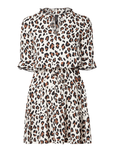 Marc Cain Kleid mit Leopardenmuster Beige 2