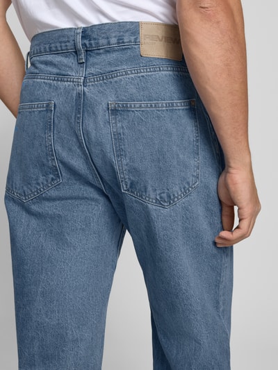REVIEW Baggy fit jeans in 5-pocketmodel Blauw - 3