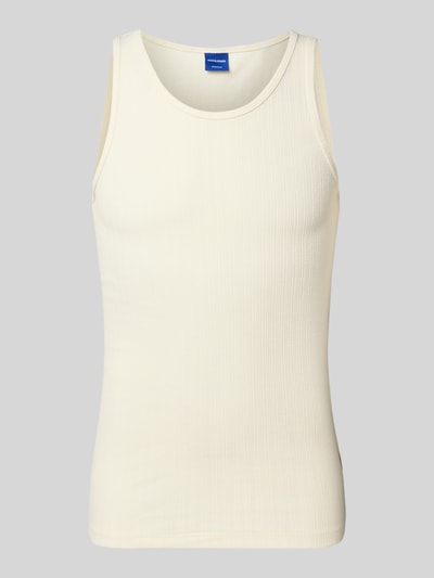 Jack & Jones Tanktop in Ripp-Optik Modell 'ACAPULCO' Offwhite 2