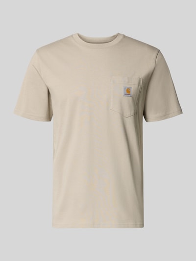 Carhartt Work In Progress T-Shirt mit Label-Detail Beige 2