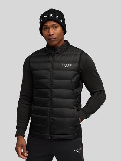 PUMA Performance PUMA x HYROX - Regular fit donzen bodywarmer met doorgestikte naden Zwart - 3