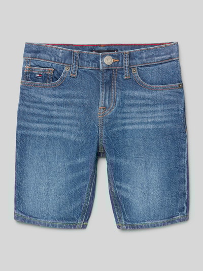 Tommy Hilfiger Kids Szorty jeansowe z wyhaftowanym logo model ‘SCANTON’ Niebieski 1