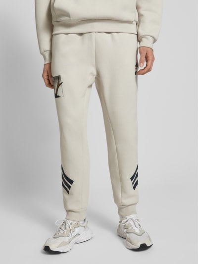 ADIDAS SPORTSWEAR Sweatpants mit elastischem Bund Beige 4