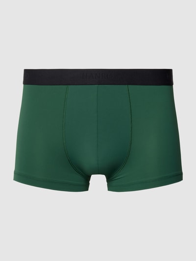 Hanro Trunks mit Label-Bund Dunkelgruen 1