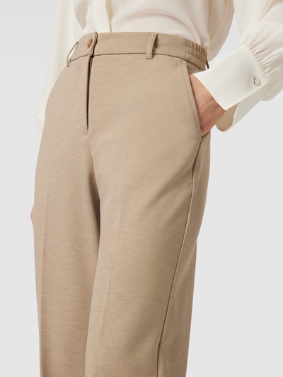 OPUS Broek met elastische band, model 'Mauno' Beige - 3