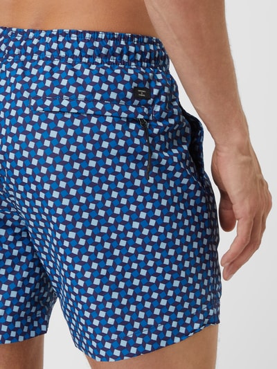 Superdry Badehose mit Reißverschlusstasche Royal 4